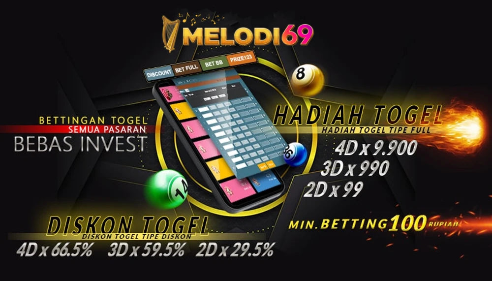 MELODI69 | Daftar Situs Togel Resmi Toto 4D Online Terbaik
